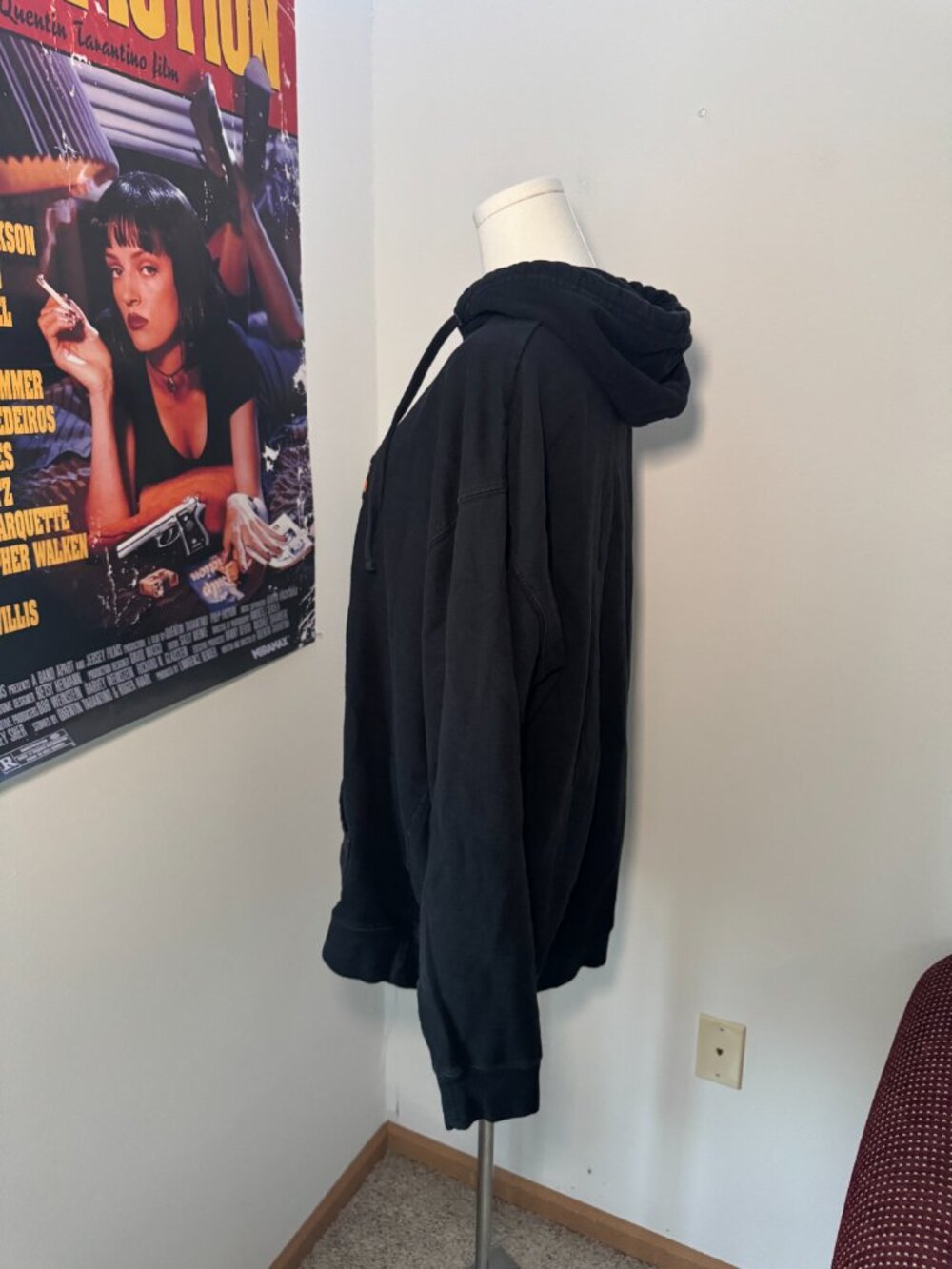 Harry Styles Love on Tour Black and Orange Hooded Concert Sweatshirt - Picture 8 of 13